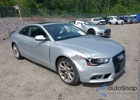2014 Audi A5 2.0T Premium from USA, damaged, VIN WAULFAFR2EA020532